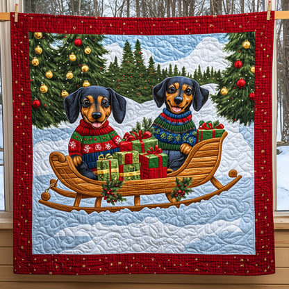 Holiday Doxies LT1211001CL Quilt