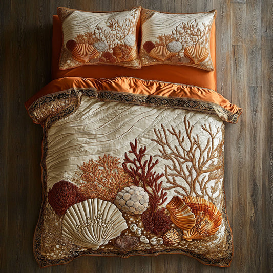 Rustic Shells WN0808081CL Duvet Cover Set