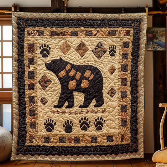 Bear Country Patchwork WN0104005CL Quilt