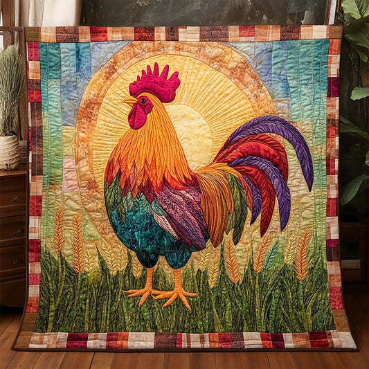 Sunrise Chicken WJ0506010CL Quilt