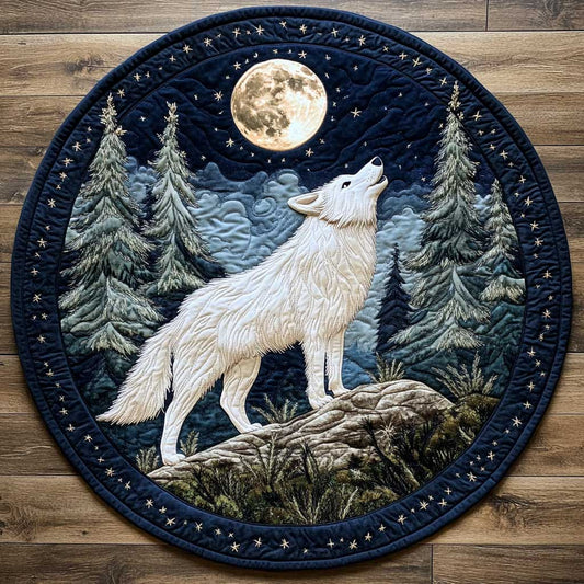 Moonlit Night CQ0905005CL Quilted Round Mat
