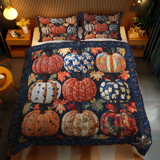 Autumn Pumpkins WN1911002CL Duvet Cover Set