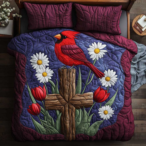 Cross Symbol Cardinal WP1902017CL Duvet Cover Set