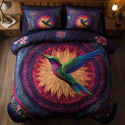 Hummingbird Mandala WJ0606028CL Duvet Cover Set