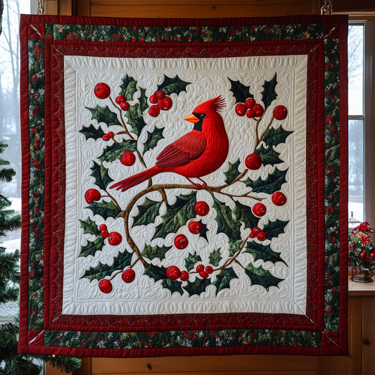 Holly Cardinal CW2108041CL Quilt