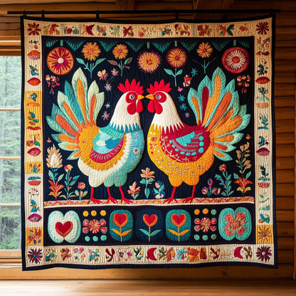 Fancy Chicken CP1411046CL Quilt