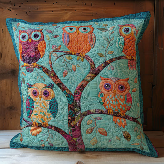 Owl Tree WY1102134CL Quilt Pillow Case