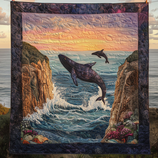 Cliffside Whale LT1809049CL Quilt