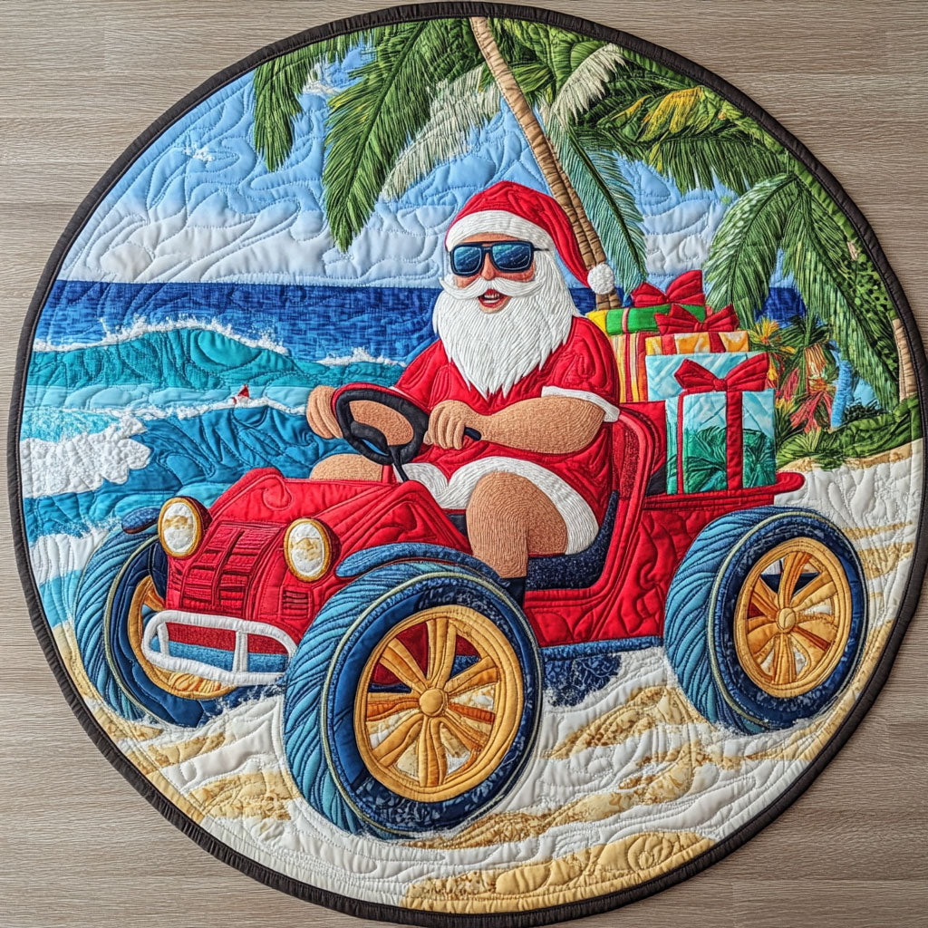 Island Gifts LT1911022CL Quilted Round Mat