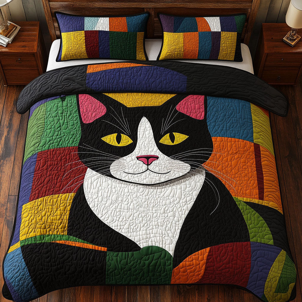 Tuxedo Cat WJ1904040CL Duvet Cover Set