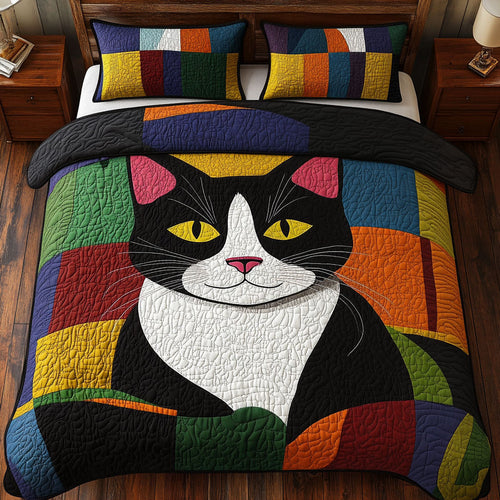 Tuxedo Cat WJ1904040CL Duvet Cover Set