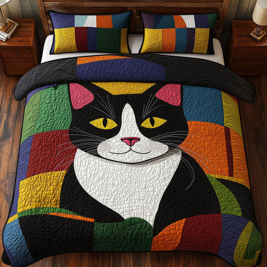 Tuxedo Cat WJ1904040CL Duvet Cover Set