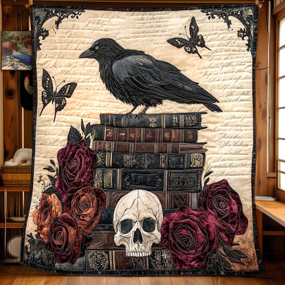 Crimson Raven Rose CW0901051CL Quilt
