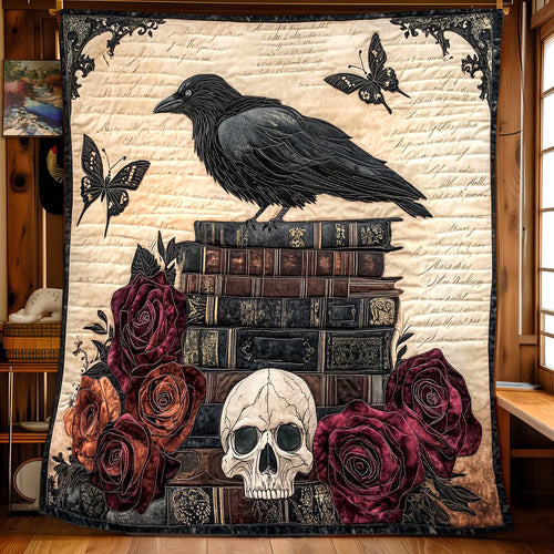 Crimson Raven Rose CW0901051CL Quilt