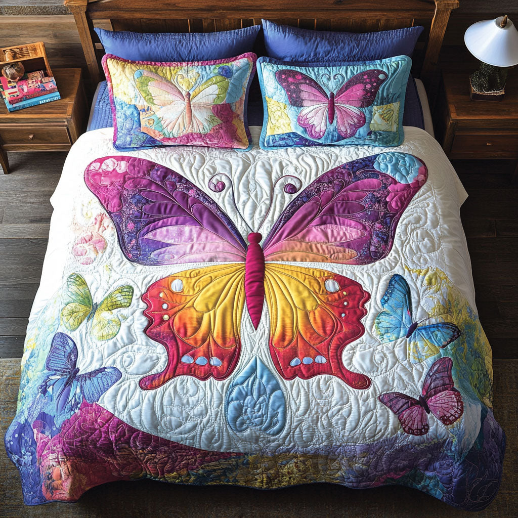 Colorful Butterfly WY1202009CL Duvet Cover Set