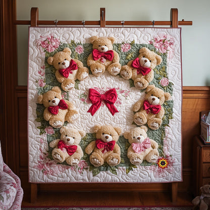 Lovely Teddy Bear WJ1012032CL Quilt