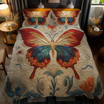 Enchanted Butterfly Flight WN1612053CL Duvet Cover Set