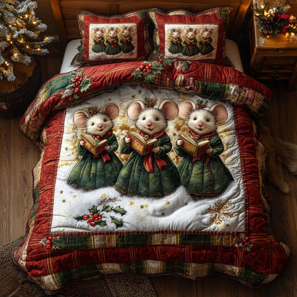 Joyful Note Mouse WN1311063CL Duvet Cover Set