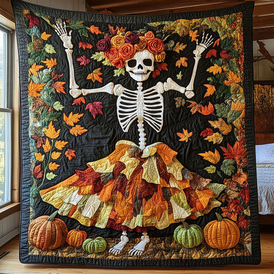 Autumn Calavera WY2508002CL Quilt