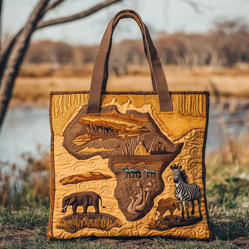 African Pride WN2309008CL Quilted Tote Bag