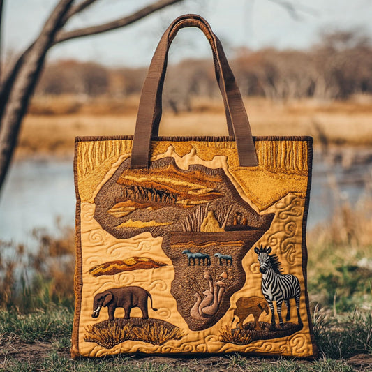 African Pride WN2309008CL Quilted Tote Bag