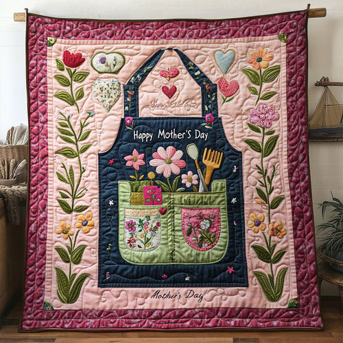 Happy Apron Day WN1504034CL Quilt