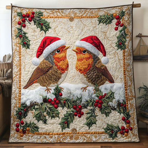 Frost Magic European Robin WN2810036CL Quilt