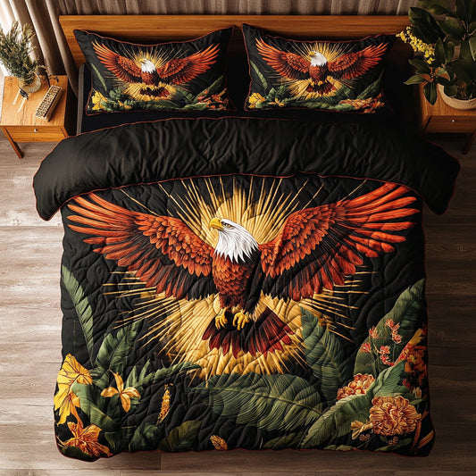 Florious Eagle Midnight WY0802043CL Duvet Cover Set