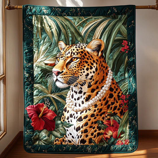 Lady Leopard WY1408088CL Quilt