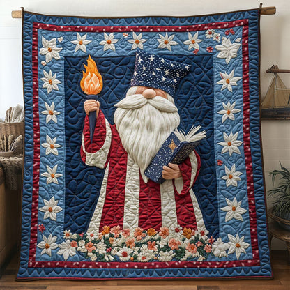 Patriotic Gnome WN1404057CL Quilt