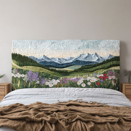 Infinity Valley QA0501009CL Quilted Headboard Slipcover