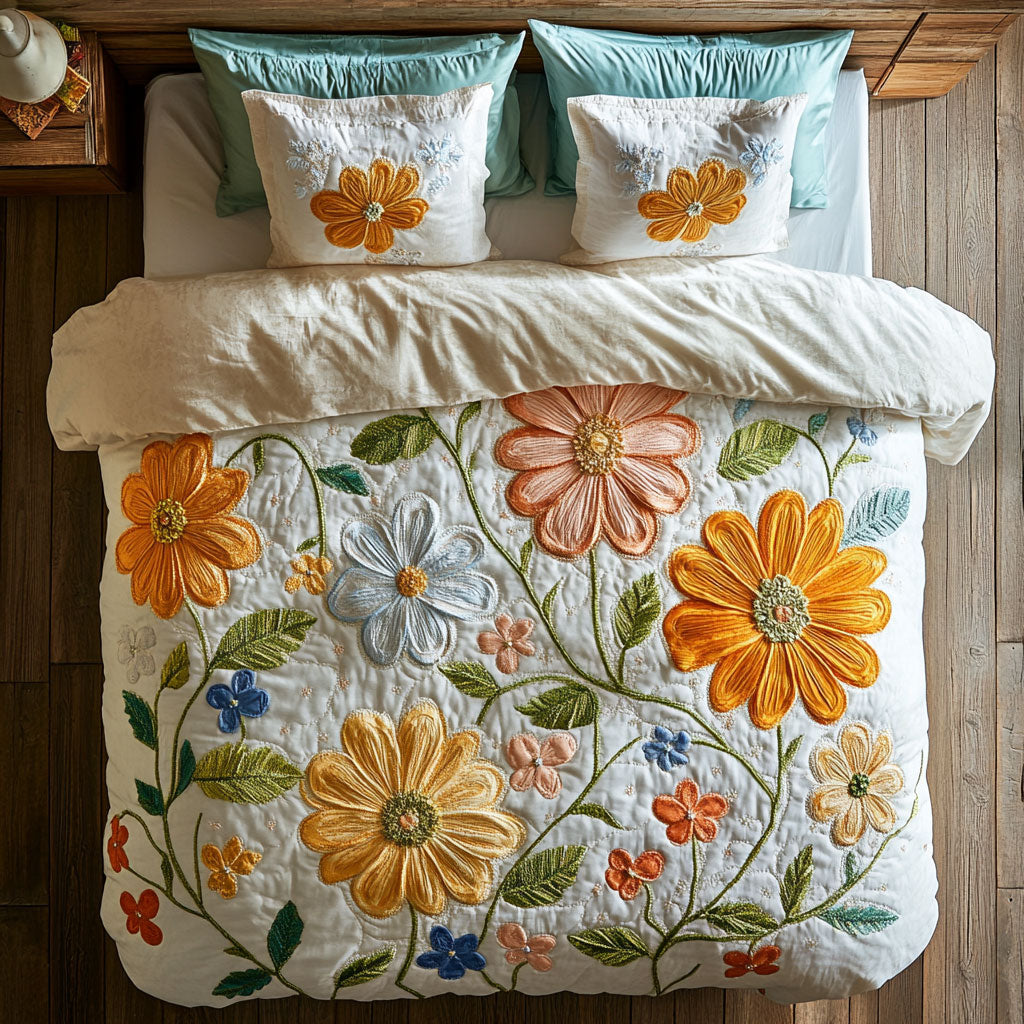 Blooming Flower WN0808010CL Duvet Cover Set
