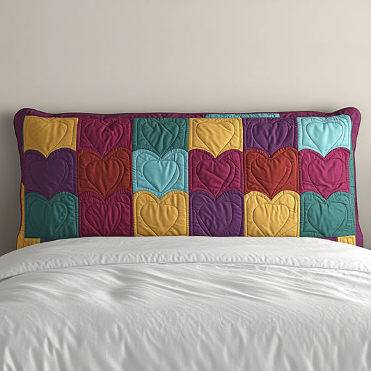 Lovely Heart WN3012027CL Quilted Headboard Slipcover