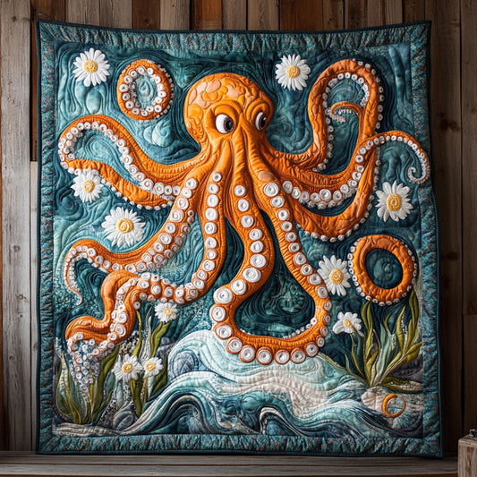 Octopus Flower WX1905037CL Quilt