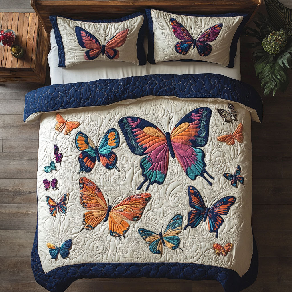 Colorful Butterfly WY1402042CL Duvet Cover Set