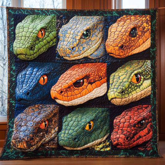 Vibrant Snake CP2905043CL Quilt