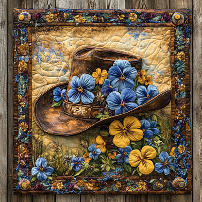 Floral Cowboy Hat WN2409017CL Quilt