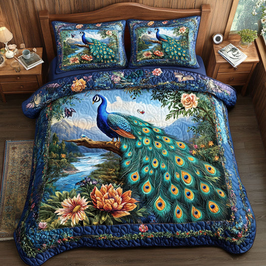 Peacock WJ1505016CL Duvet Cover Set