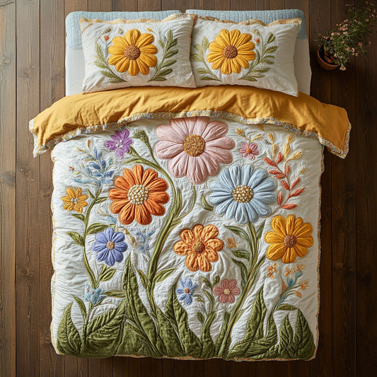 Sunny Garden Flower WN0808103CL Duvet Cover Set