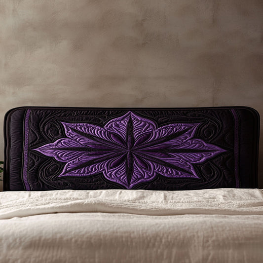 Harmony Flower WN1812009CL Quilted Headboard Slipcover