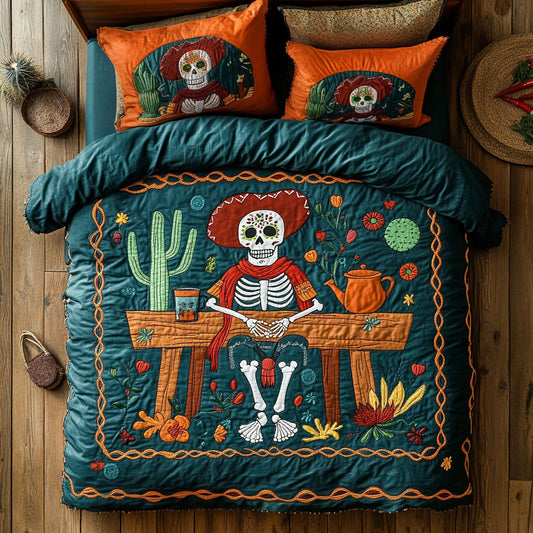Calavera Chill Time WY2406025CL Duvet Cover Set