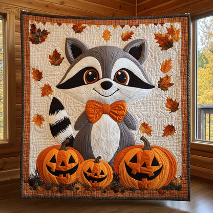 Autumn Raccoon CW1906002CL Quilt