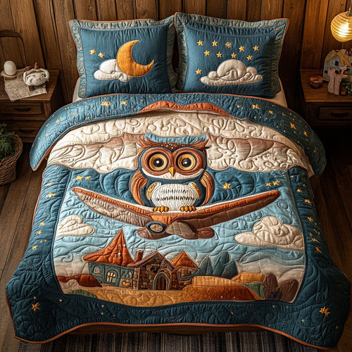 Night Owl Adventure WJ1601033CL Duvet Cover Set