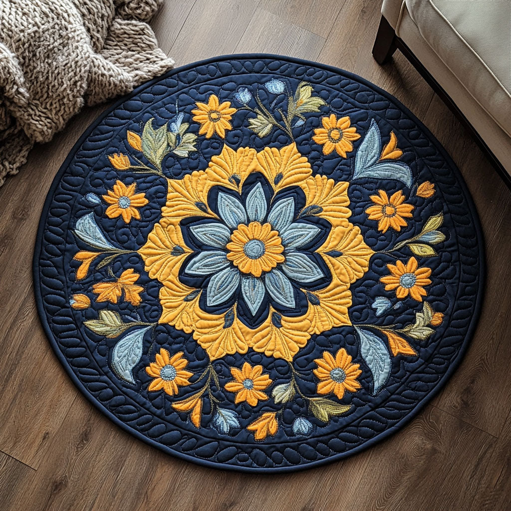 Blossom Radiance WP0304020CL Quilted Round Mat