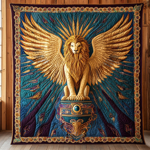 Winged Lion CP1507017CL Quilt