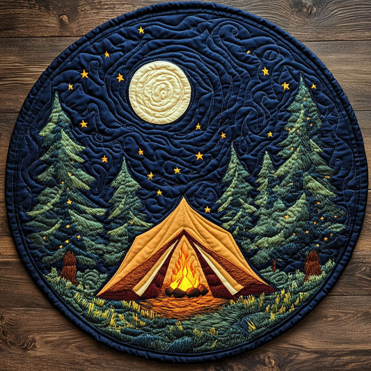 Camping Forest WX2203097CL Quilted Round Mat