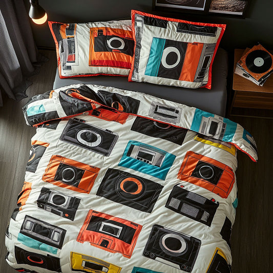 Cassette Mixtape Memories WU1903009CL Duvet Cover Set