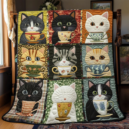 Cat Cup YR0302008CL Quilt