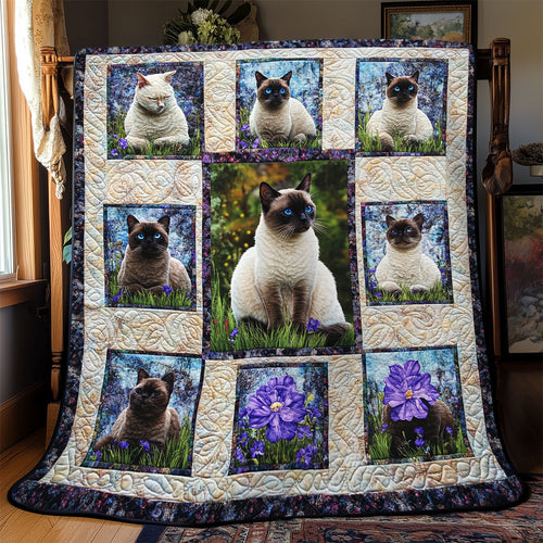 Cat Mosaic YR0302005CL Quilt