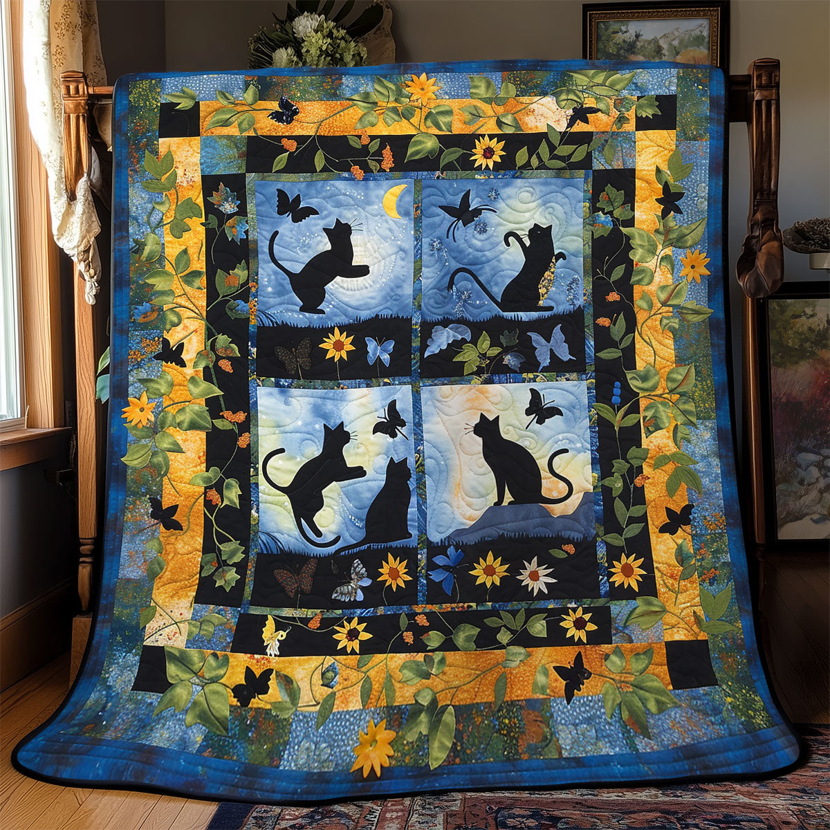 Cat YR1802017CL Quilt
